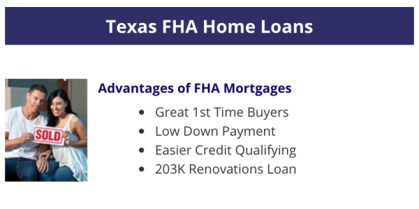 Irving FHA Home Loans