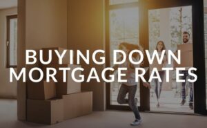 Texas mortgage rate buydown options to reduce monthly home loan payments