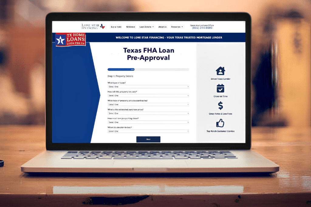 Pre-approval for FHA loan in Texas