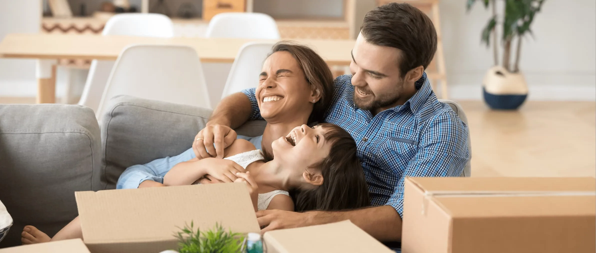 Texas family working with Lone Star Financing, a trusted Texas mortgage company