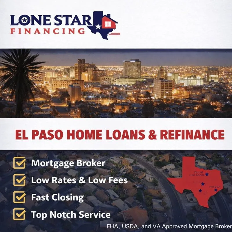 El Paso mortgage broker helping homebuyers with loans and refinancing
