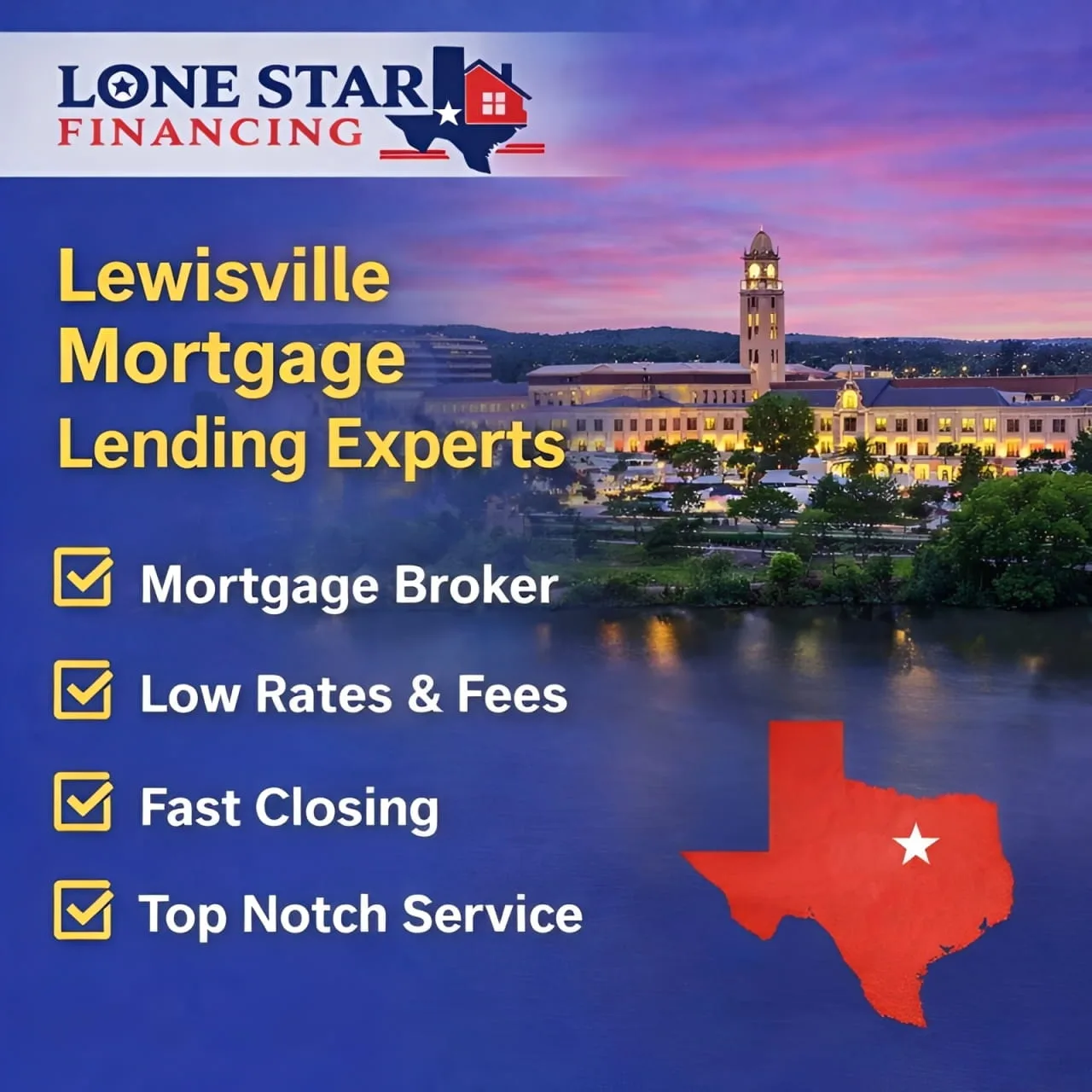 Lewisville TX mortgage broker