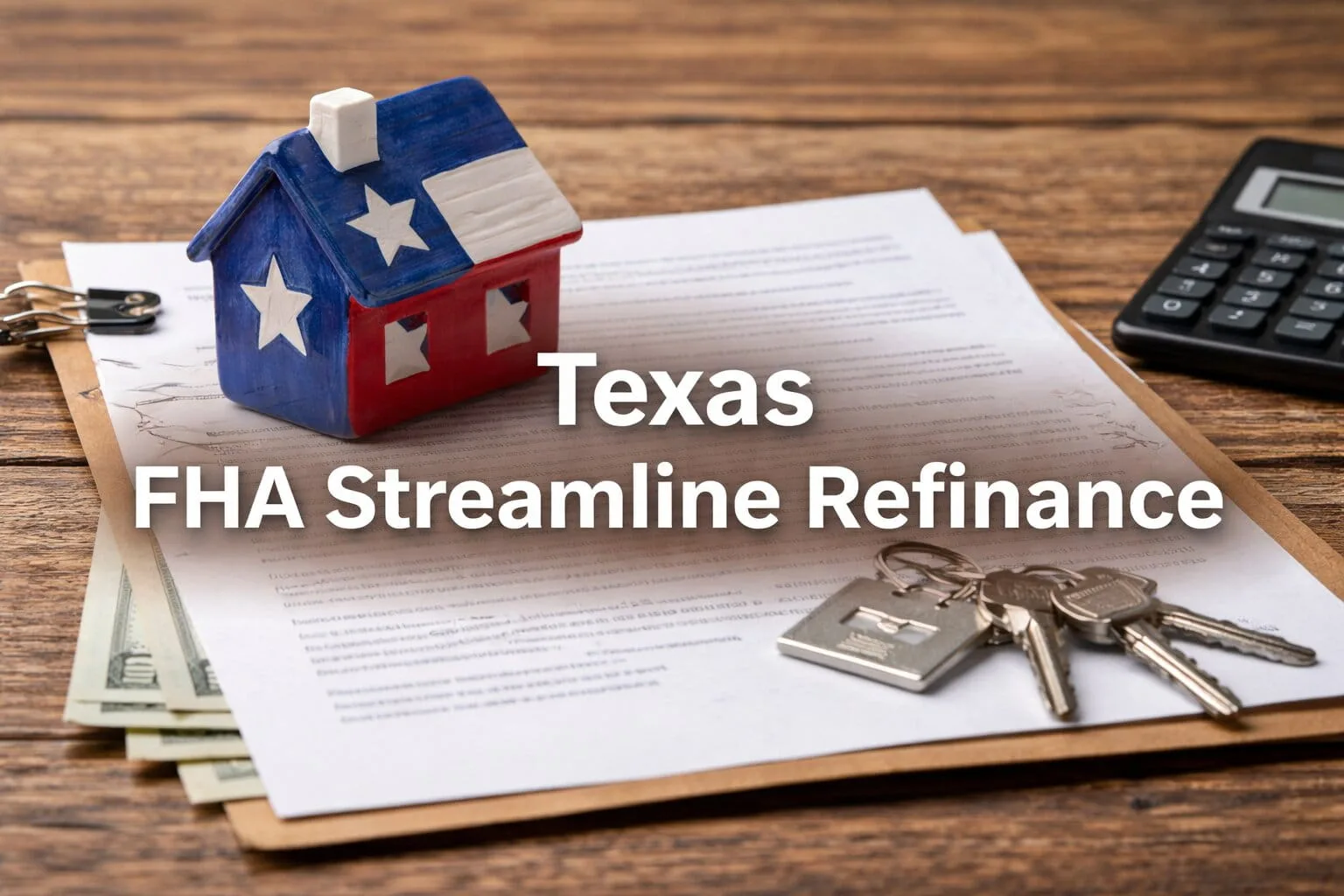 Texas FHA Streamline Refinance guidelines for eligible homeowners