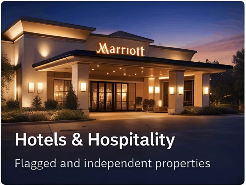 Texas hotel and hospitality commercial real estate financing