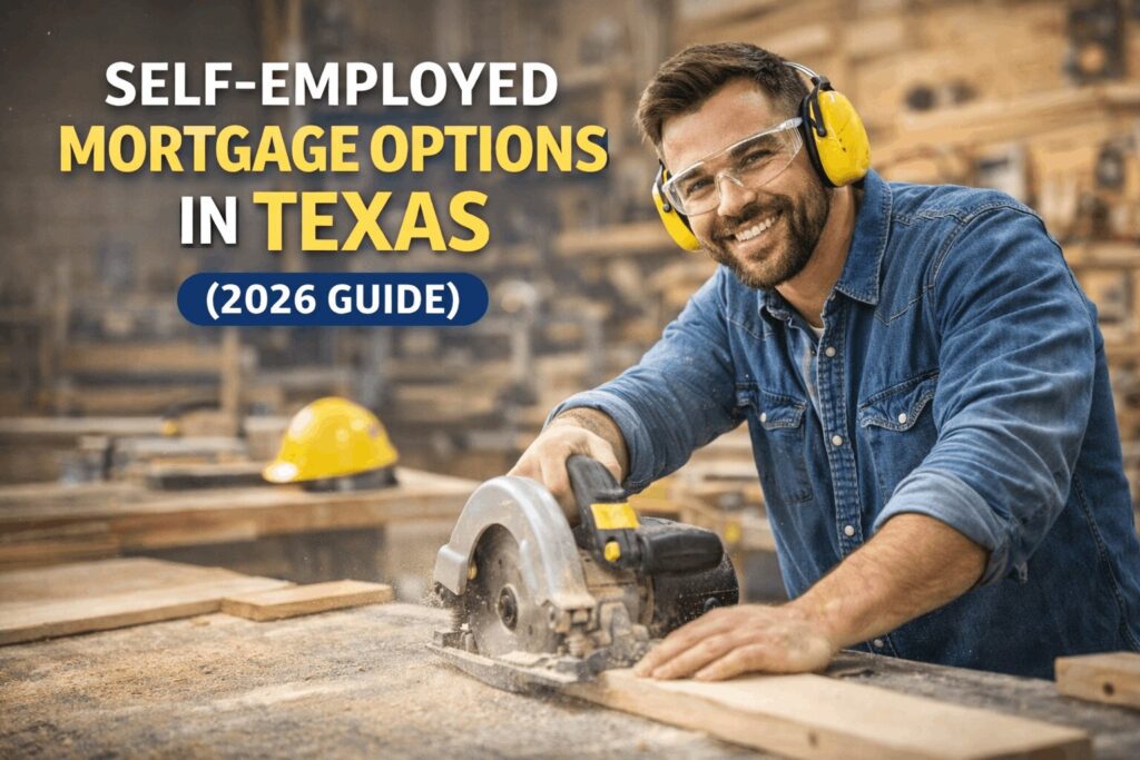 A guide to 2026 self employed mortgage loan option in Texas.
