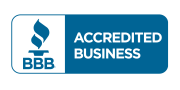 Better Business Bureau trust badge for Lone Star Financing, a Texas mortgage lender